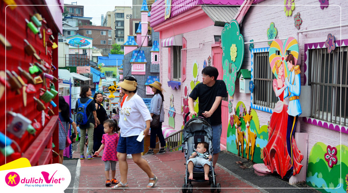 Du lịch Hàn Quốc mùa Xuân - Seoul - Everland - Làng Bích Họa Songwol Dong từ Sài Gòn 2025