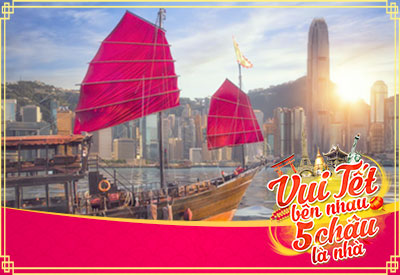 Du lịch Tết Âm lịch Hồng Kông 4 ngày 3 đêm từ Sài Gòn 2021