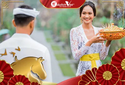 TOUR INDONESIA TẾT NGUYÊN ĐÁN 4N3Đ | NGẮM NÚI LỬA BATUR - LÀNG PENGLIPURAN TRẢI NGHIỆM VƯỢT THÁC