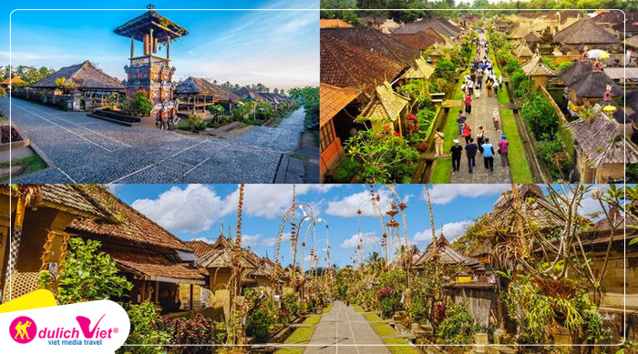 Du lịch Indonesia mùa Xuân 2025 - Đảo Bali - Núi lửa Batur - Làng Penglipuran từ Sài Gòn