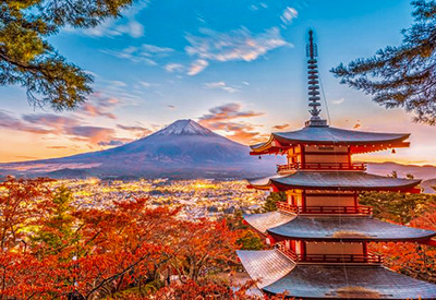 Du lịch Nhật Bản mùa Thu 2024 - Osaka - Kyoto - Yamanashi - Fuji - Tokyo bay Vietnam Airlines từ Sài Gòn