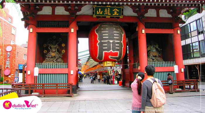 Du lịch Nhật Bản chùa Cổ Asakusa