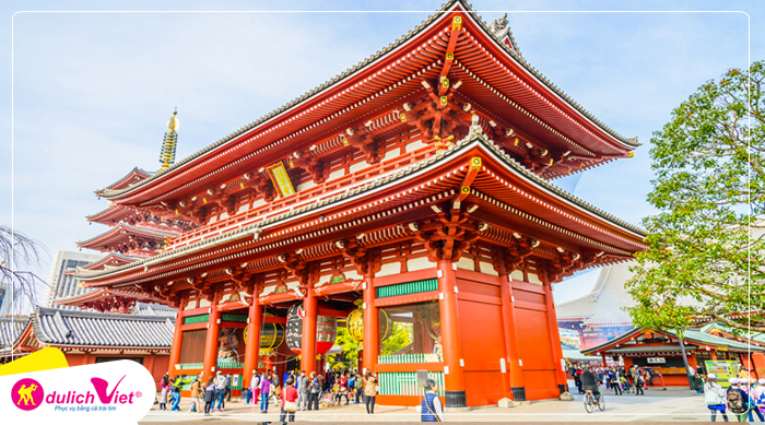 Du lịch Nhật Bản Chùa Asakusa Kannon