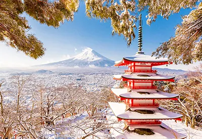 TOUR NHẬT BẢN MÙA ĐÔNG 5N5Đ | OSAKA - KYOTO - YAMANASHI - FUJI - TOKYO