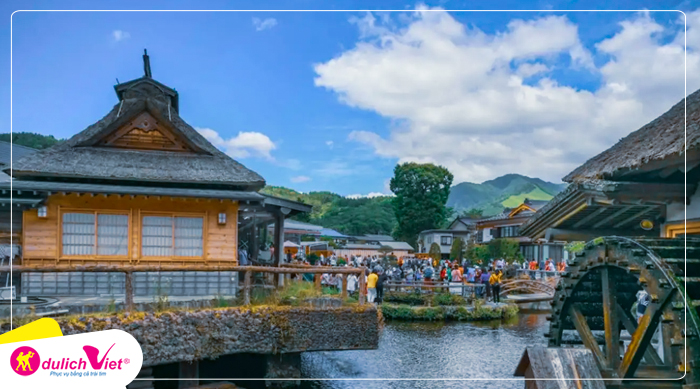 Làng cổ Oshino Hakkai – nằm ẩn mình dưới chân núi Phú Sĩ