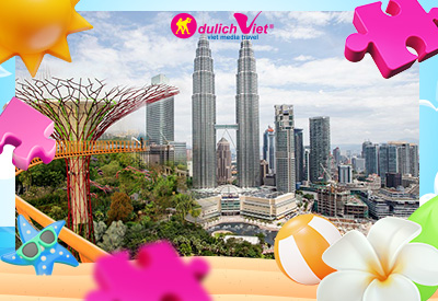 Du lịch Hè - Tour Du lịch Malaysia - Batam - Singapore từ Sài Gòn 2025