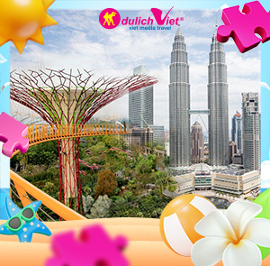 Du lịch Hè - Tour Du lịch Malaysia - Batam - Singapore từ Sài Gòn 2025