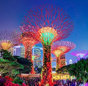 TOUR SINGAPORE MÙA HÈ 3N2Đ | SINGAPORE - SENTOSA - GARDEN BY THE BAY