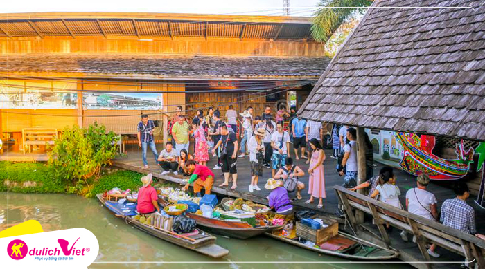 Pattaya Floating Market – Khu chợ nổi bốn miền