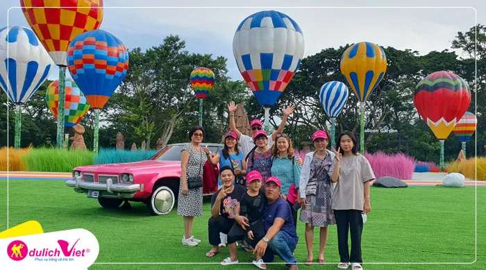 Tour Thái Lan tham quan Lightning art museum