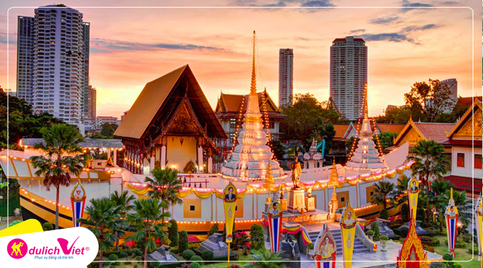 Du lịch mùa Thu - Tour Du lịch Thái Lan - Bangkok - Pattaya 5N4Đ từ Sài Gòn 2023