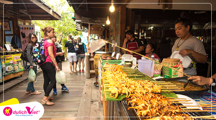 Du lịch Thái Lan Chợ nổi bốn miền