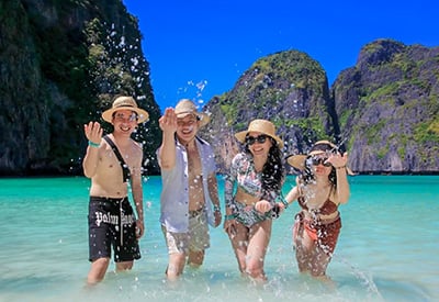 Du lịch Thái Lan mùa Xuân - Đảo Phi Phi - Vịnh Phang Nga - 1 ngày tự do khám phá từ Sài Gòn 2025