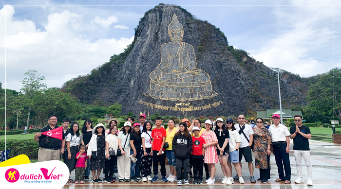 Trân Bảo Phật Sơn (Khao Chee Chan) - núi Phật được khắc và đắp bằng vàng 24k