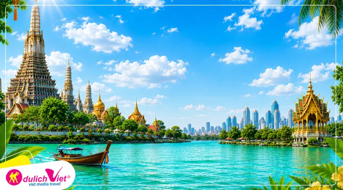 TOUR THÁI LAN TẾT NGUYÊN ĐÁN 5N4Đ | BANGKOK - PATTAYA - KHÁM PHÁ XỨ CHÙA VÀNG