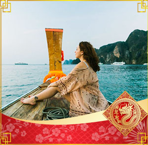 Du lịch Tết Âm lịch - Tour Thái Lan - Thiên Đường Biển Phuket - Đảo Phi Phi từ Sài Gòn 2024