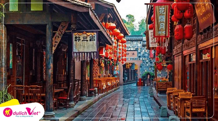 TOUR TRUNG QUỐC MÙA THU ĐÔNG 6N5Đ | THÀNH ĐÔ - CỬU TRẠI CÂU - CÔNG VIÊN GẤU TRÚC (Tour Không Shopping)