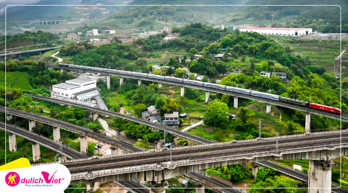 Du lịch Trung Quốc mùa Xuân - Trùng Khánh - Thành Đô - Nga Mi - Lạc Sơn - Cửu Trại Câu từ Sài Gòn 2025