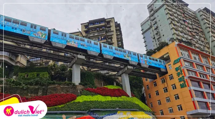 TOUR TRUNG QUỐC MÙA HOA ANH ĐÀO 5N4Đ | TRÙNG KHÁNH - QUÝ CHÂU (Tour Không Shopping)