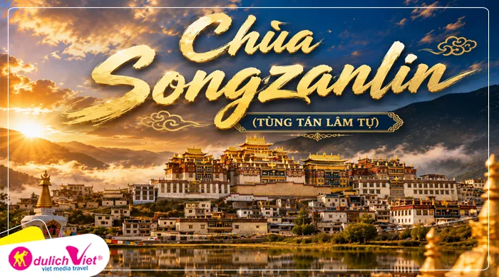 Tu viện Songzanlin (Tùng Tán Lâm) – tu viện Phật giáo Tây Tạng lớn nhất tỉnh Vân Nam