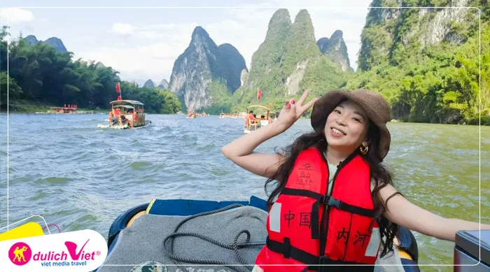 TOUR TRUNG QUỐC MÙA HÈ 6N5Đ | QUẾ LÂM - DƯƠNG SÓC - TRẢI NGHIỆM LÀM BÁNH QUẾ HOA