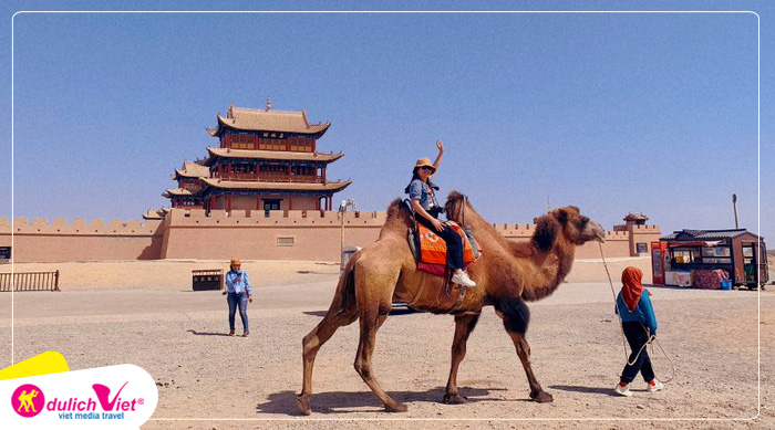 Du lịch Trung Quốc Hè - Đôn Hoàng - Nguyệt Nha Tuyền - Gia Dục Quan - Công Viên Địa Chất Đan Hà từ Sài Gòn 2025