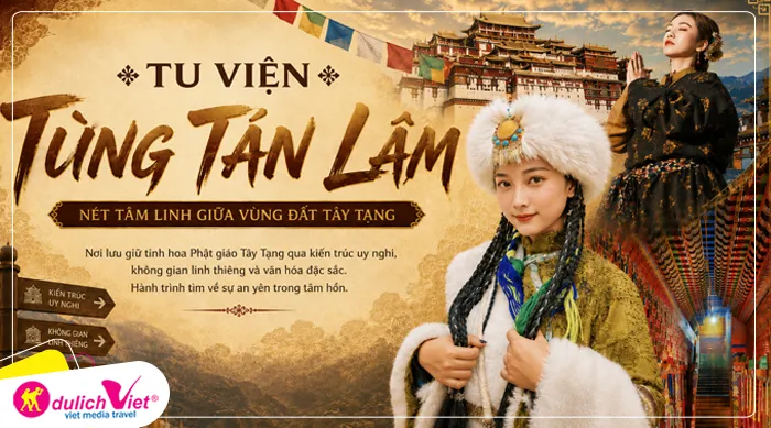 Tu Viện Tùng Tán Lâm - biểu tượng linh thiêng của Shangri-La