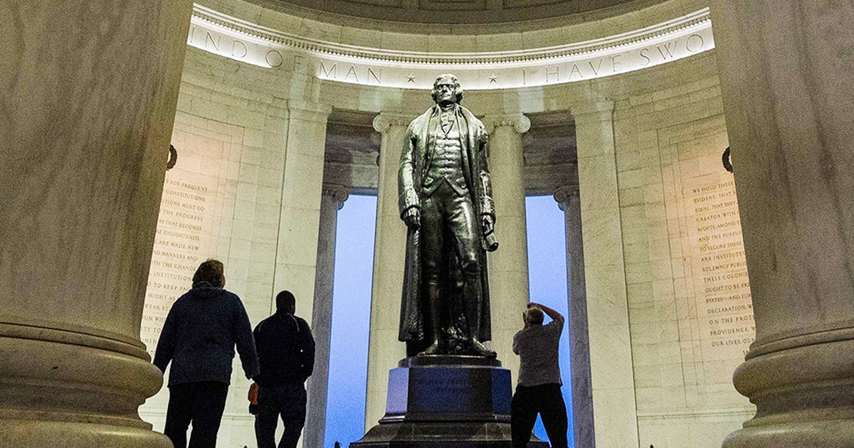 Du lịch Mỹ thăm quan đài tưởng niệm Jefferson