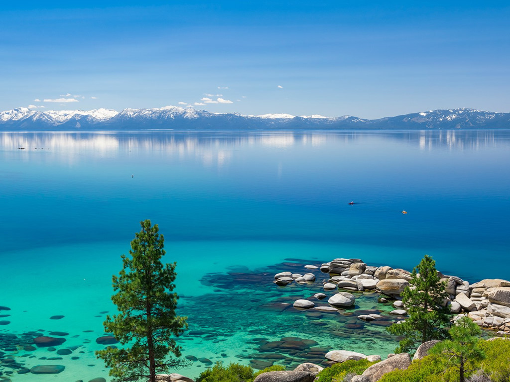 Hồ Tahoe, hồ nước ngọt trong xanh và đẹp nhất nước Mỹ