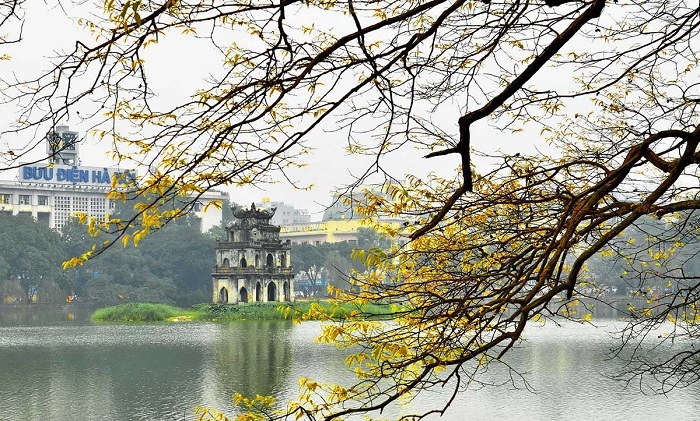Điểm danh những địa điểm du lịch Hà Nội mùa thu đẹp quyến rũ Ho-Guom-Ha-Noi(3)