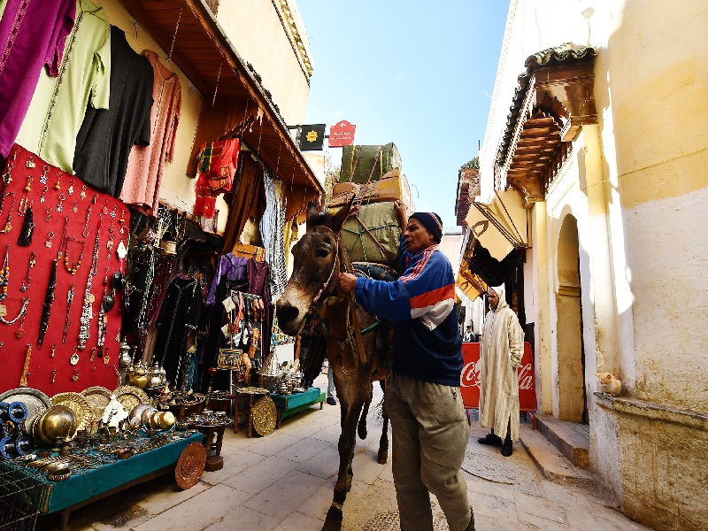 du lịch Maroc - Phố cổ Fes