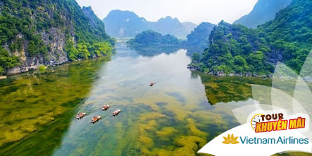 Du lịch Miền Bắc - Hạ Long - Tràng An khuyến mãi Vietnam Airlines