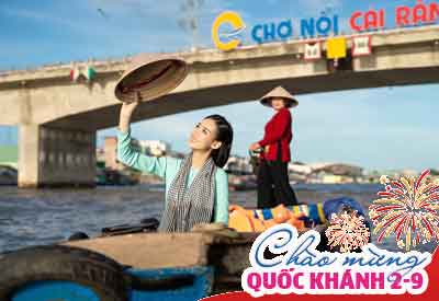 Du lịch miền Tây Lễ 2/9 - Tour Tiền Giang - Cần Thơ từ Sài Gòn 2025