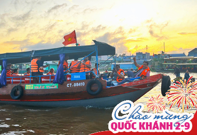Du lịch miền Tây Lễ 2/9 - Mỹ Tho - Bến Tre - Cần Thơ - Sóc Trăng - Bạc Liêu - Cà Mau từ Sài Gòn 2025