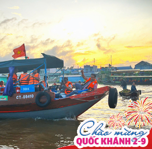 Du lịch miền Tây Lễ 2/9 - Mỹ Tho - Bến Tre - Cần Thơ - Sóc Trăng - Bạc Liêu - Cà Mau từ Sài Gòn 2025