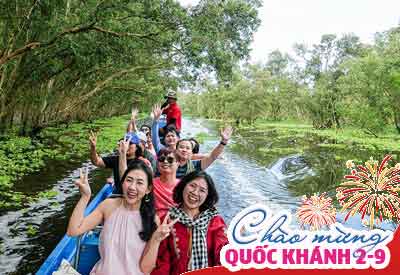 Du lịch miền Tây Lễ 2/9 - Tour Mỹ Tho - Cần Thơ - Châu Đốc 3 ngày từ Sài Gòn 2025