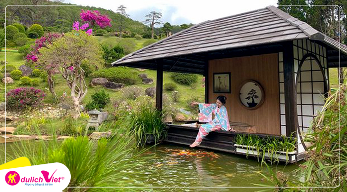 Du lịch Đà Lạt View - Thiền Viện Trúc Lâm - QUÊ Garden - Kim Ngân Hills Resort từ Tp.HCM