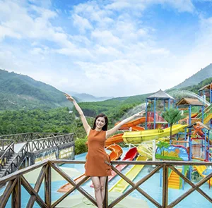 Tour Đà Nẵng 1 ngày | Công Viên Suối Khoáng Nóng Núi Thần Tài