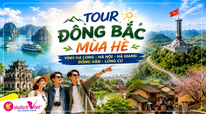 TOUR ĐÔNG BẮC MÙA HÈ 6N5Đ | VỊNH HẠ LONG - HÀ NỘI - HÀ GIANG - ĐỒNG VĂN - LŨNG CÚ | ĐẶC QUYỀN GIÁ SUN PHUQUOC AIRWAYS