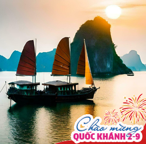 Du lịch Lễ 2/9 - Hà Nội - Bảo Tàng Quân Sự Việt Nam - Vịnh Hạ Long - Tràng An - Bái Đính - Ninh Bình từ Sài Gòn 2025