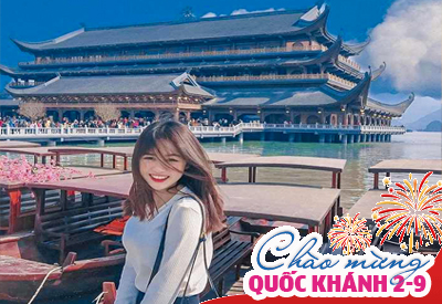 Du lịch Lễ 2/9 - Tour Hà Nội - Chùa Tam Chúc - Ninh Bình - Tràng An từ Sài Gòn 2024