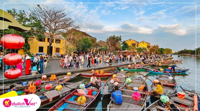 TOUR MIỀN TRUNG 1N | PHỐ CỔ HỘI AN (Trải Nghiệm Làm Đèn Lồng Trung Thu)