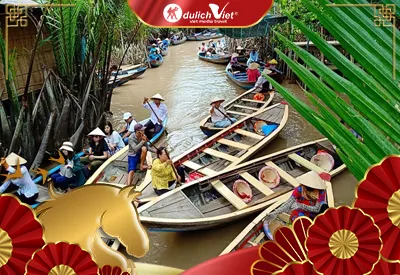TOUR MIỀN TÂY TẾT NGUYÊN ĐÁN 2N1Đ | MỸ THO - CẦN THƠ - KDL MỸ KHÁNH