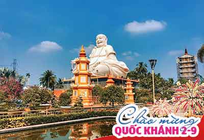 Du lịch miền Tây Lễ 2/9 - Tiền Giang - Bến Tre - Cù Lao Thới Sơn từ Sài Gòn 2025