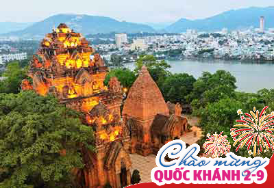Du lịch Lễ 2/9 - Tour Nha Trang - Tháp Bà Ponagar - Chùa Long Sơn từ Sài Gòn 2025