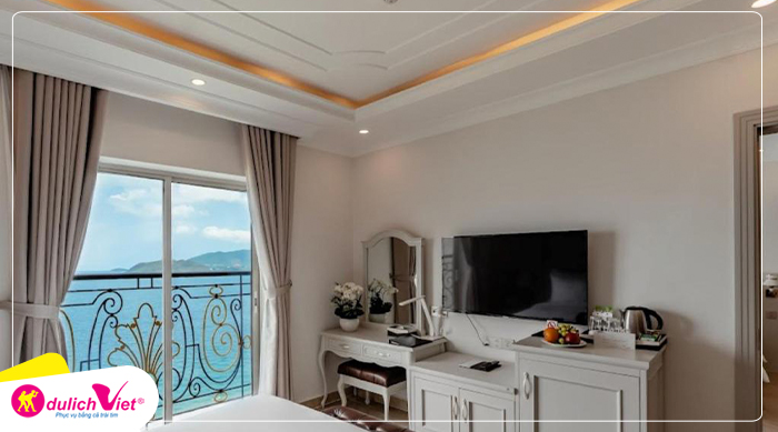 Combo Du lịch Nha Trang Khách sạn 4 Sao Merperle Beach từ Sài Gòn 2023