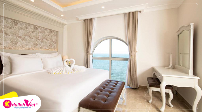 Combo Du lịch Nha Trang Khách sạn 4 Sao Merperle Beach từ Sài Gòn 2023