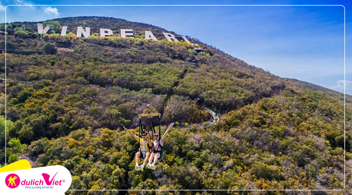 Fairy Land, trải nghiệm đường trượt Zipline 