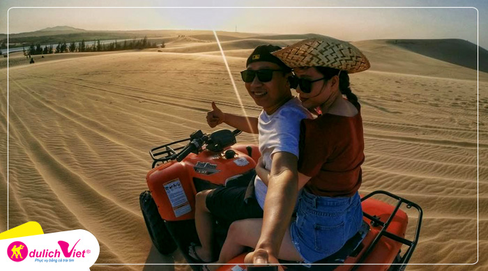 Du lịch Phan Thiết Tết Âm lịch - Cát Vàng - Mũi Né - Hòn Rơm - Jeep Tour từ Sài Gòn 2025