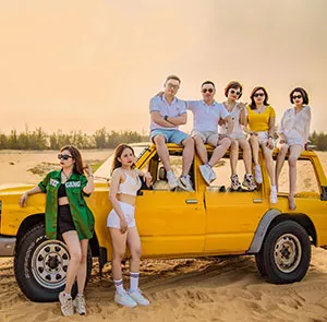 TOUR PHAN THIẾT TẾT DƯƠNG LỊCH 2N1Đ | BIỂN XANH - MŨI NÉ - HÒN RƠM - JEEP TOUR